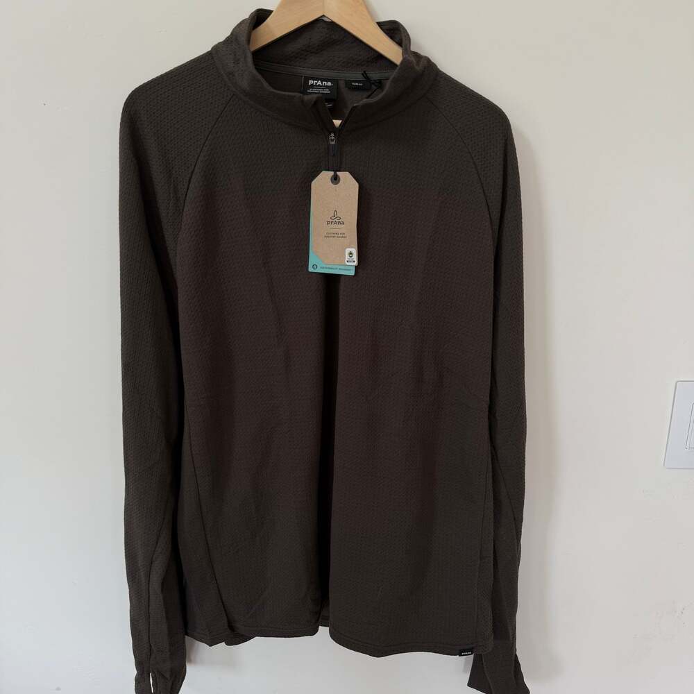 PrAna Wensley 1/4 Zip Top - Men's XL - New
